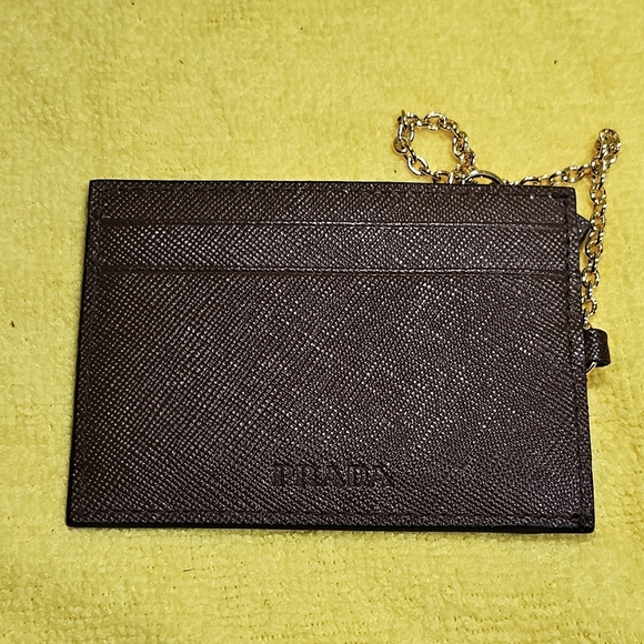 PRADA SAFFIANO CARD/ID WALLET - Picture 6 of 8